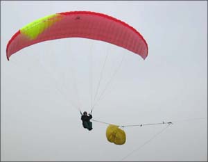 Взлет Параплана. Параплан Sky-Paragliders "Lift"