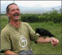 Илья Смоляков - фотография с вороной